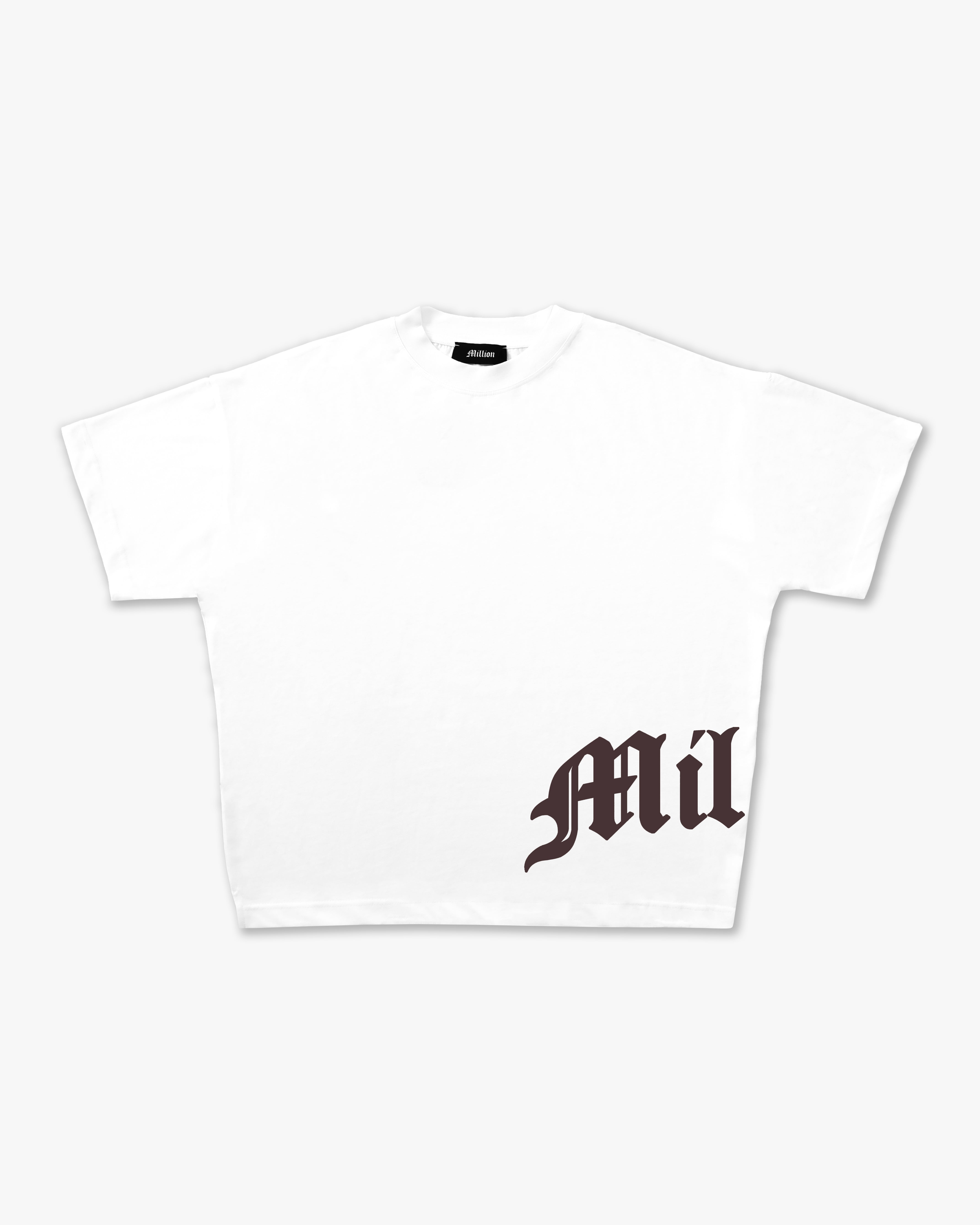 T-Shirt Gothic Braun