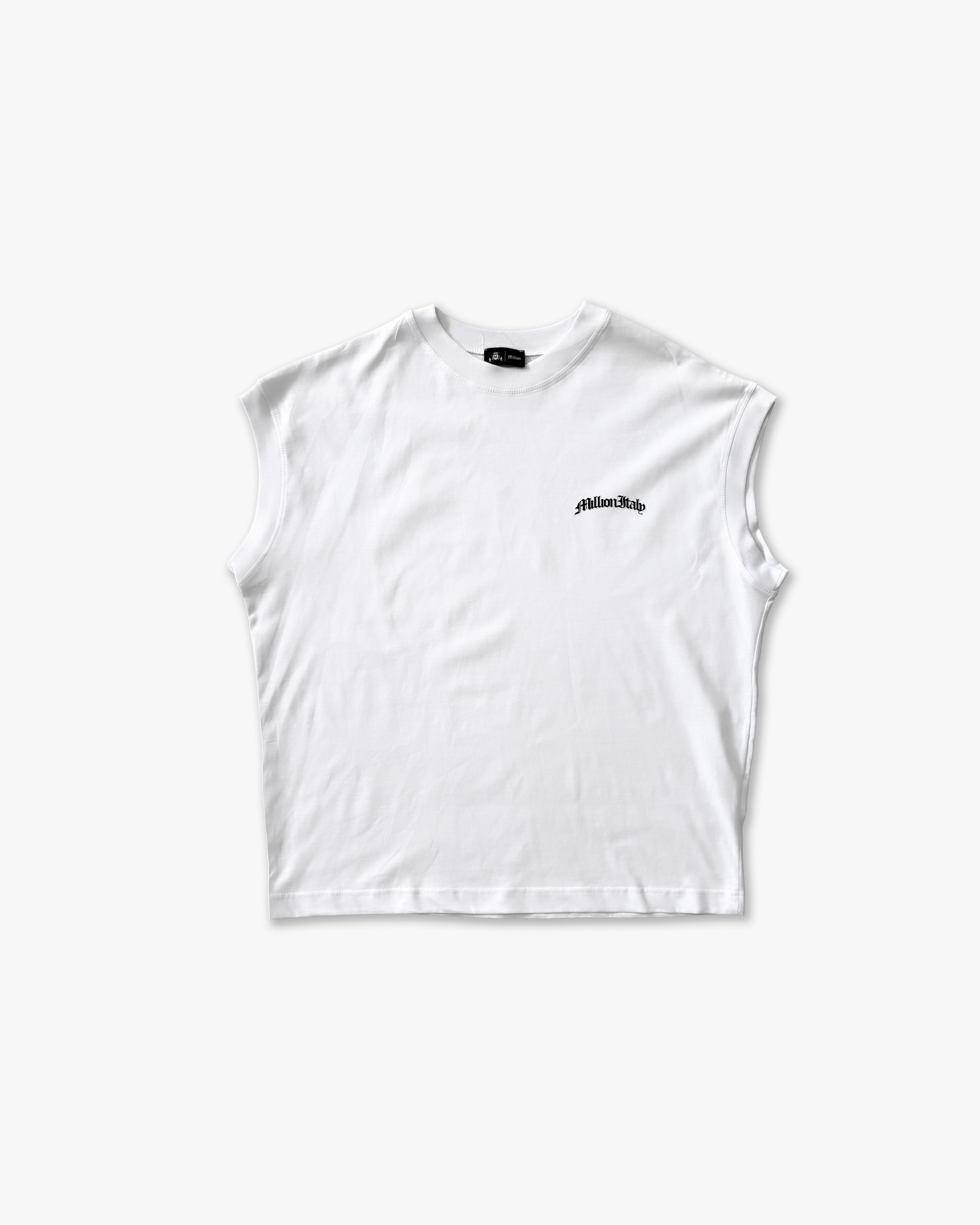 T-Shirt ärmellos Weiß
