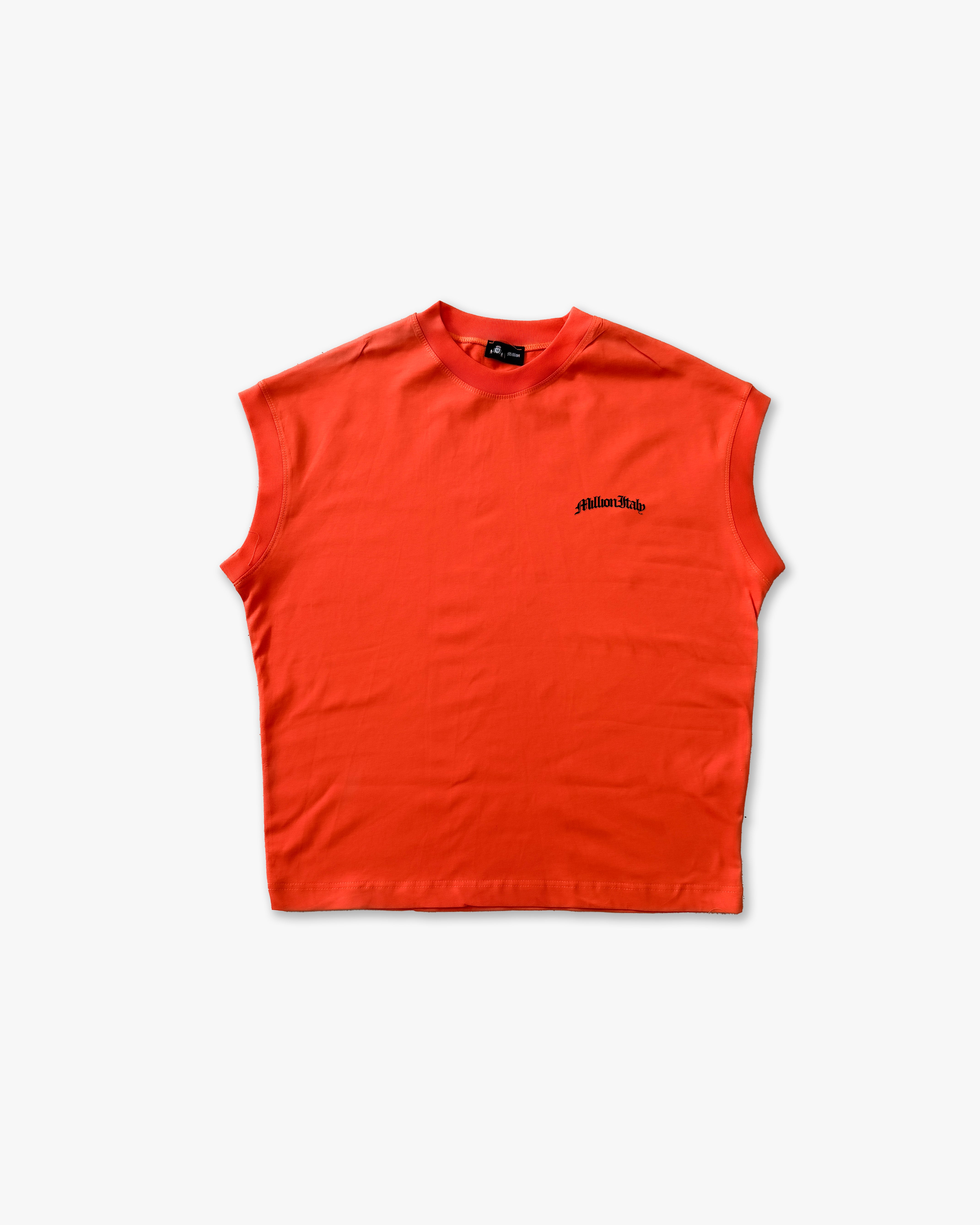 Ärmelloses T-Shirt Orange