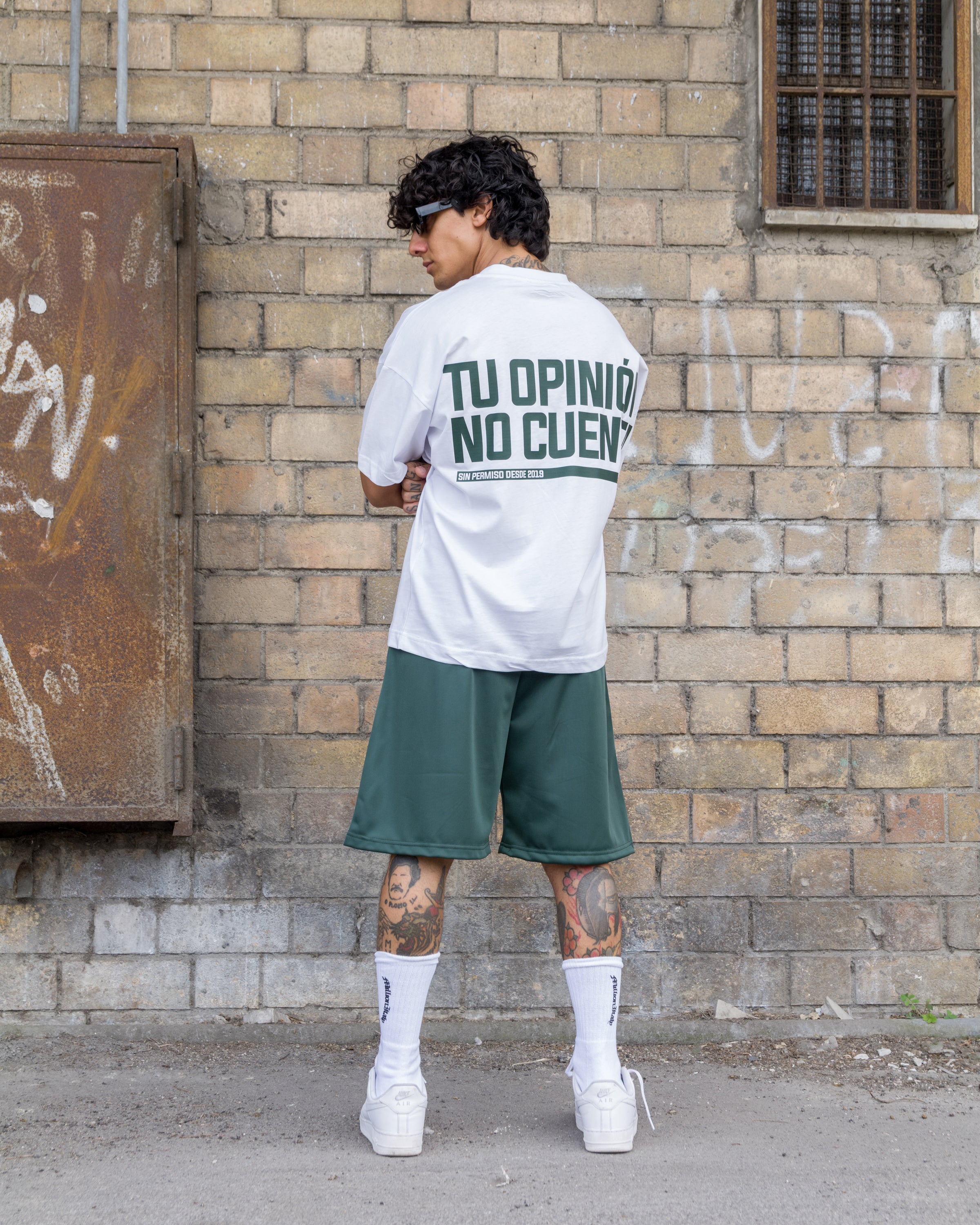 No Cuenta White T-Shirt