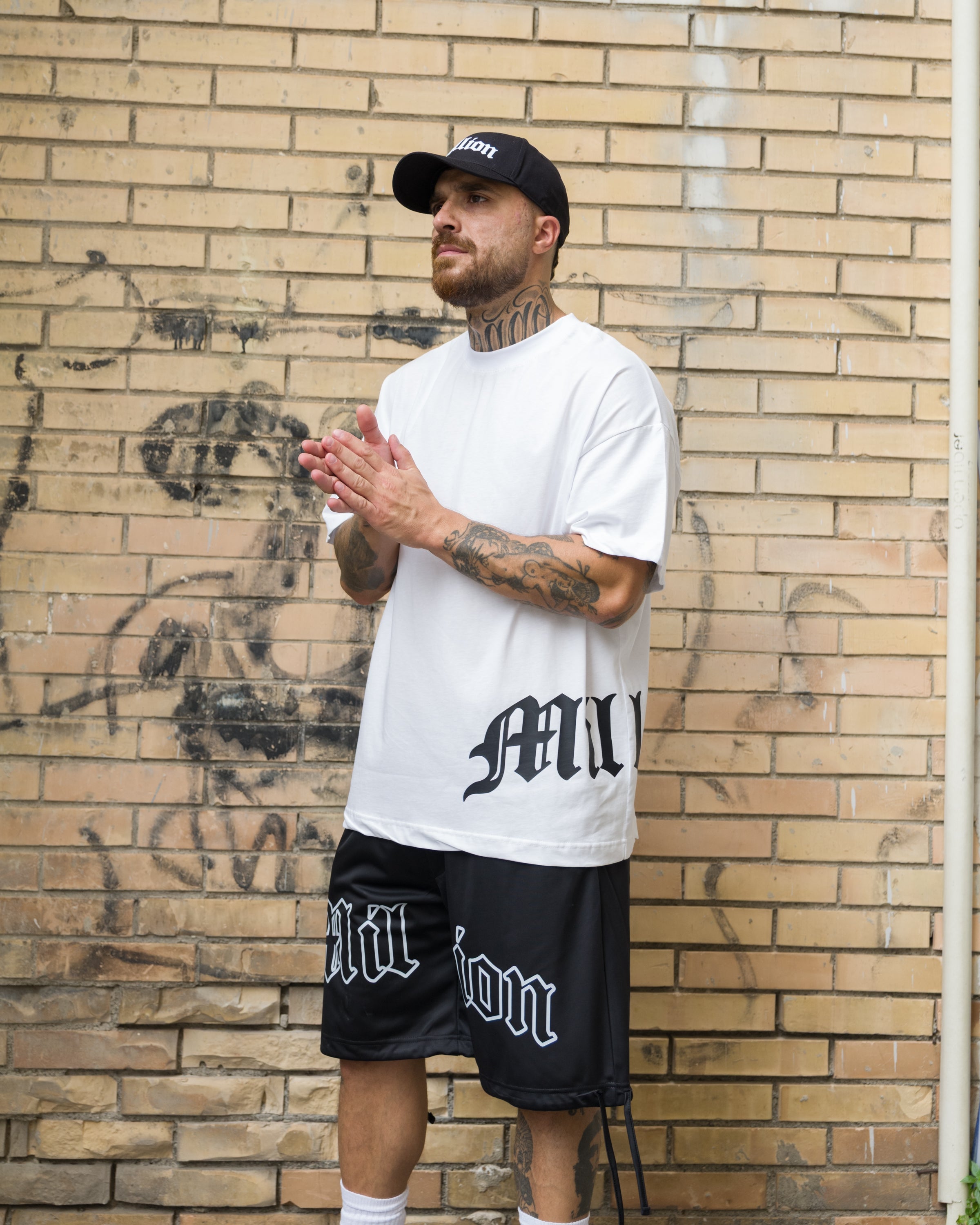 Gothic-Shorts Schwarz