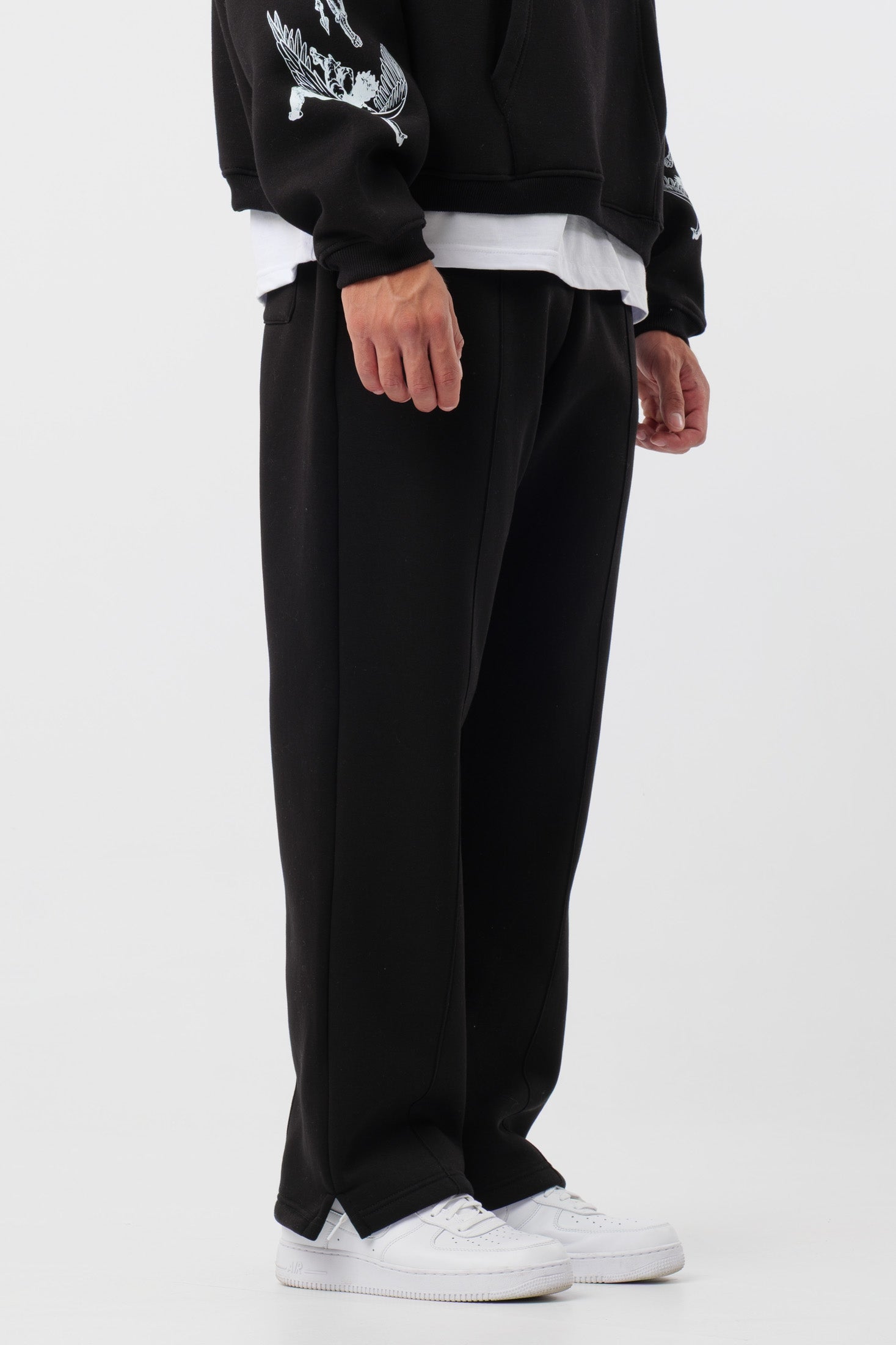 Jogginghose Logo Schwarz