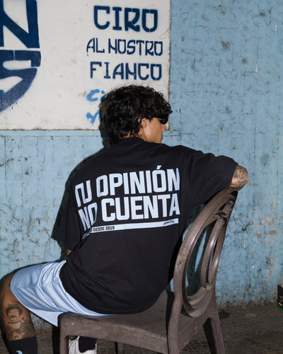 No Cuenta Black T-Shirt