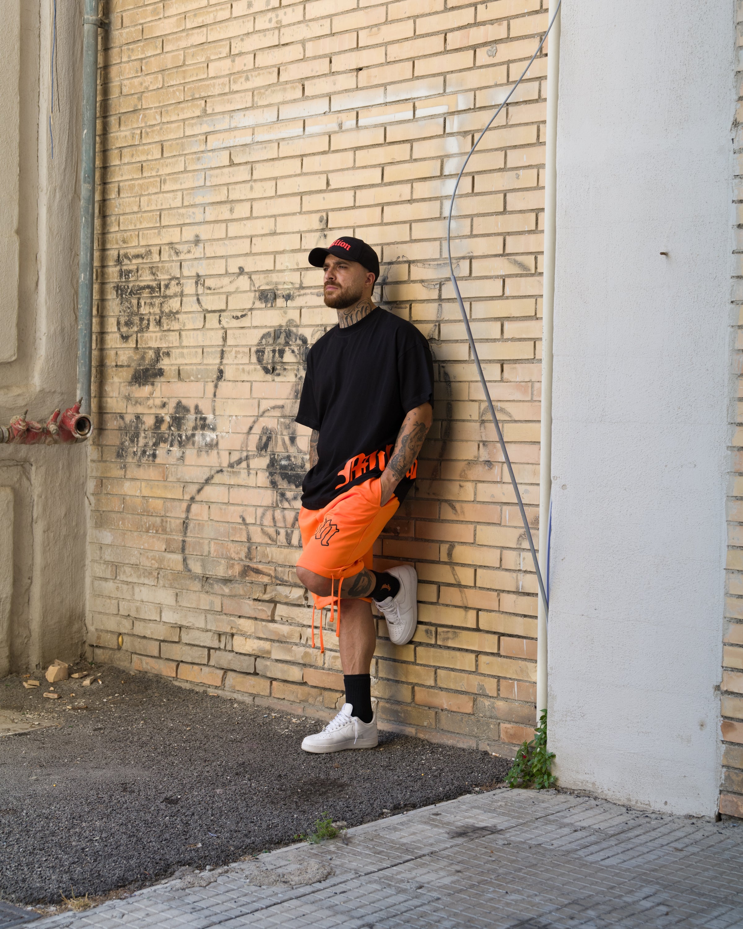 T-Shirt Gothic Orange
