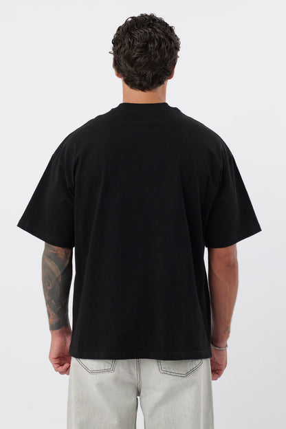Schwarzes „Archive“-T-Shirt 