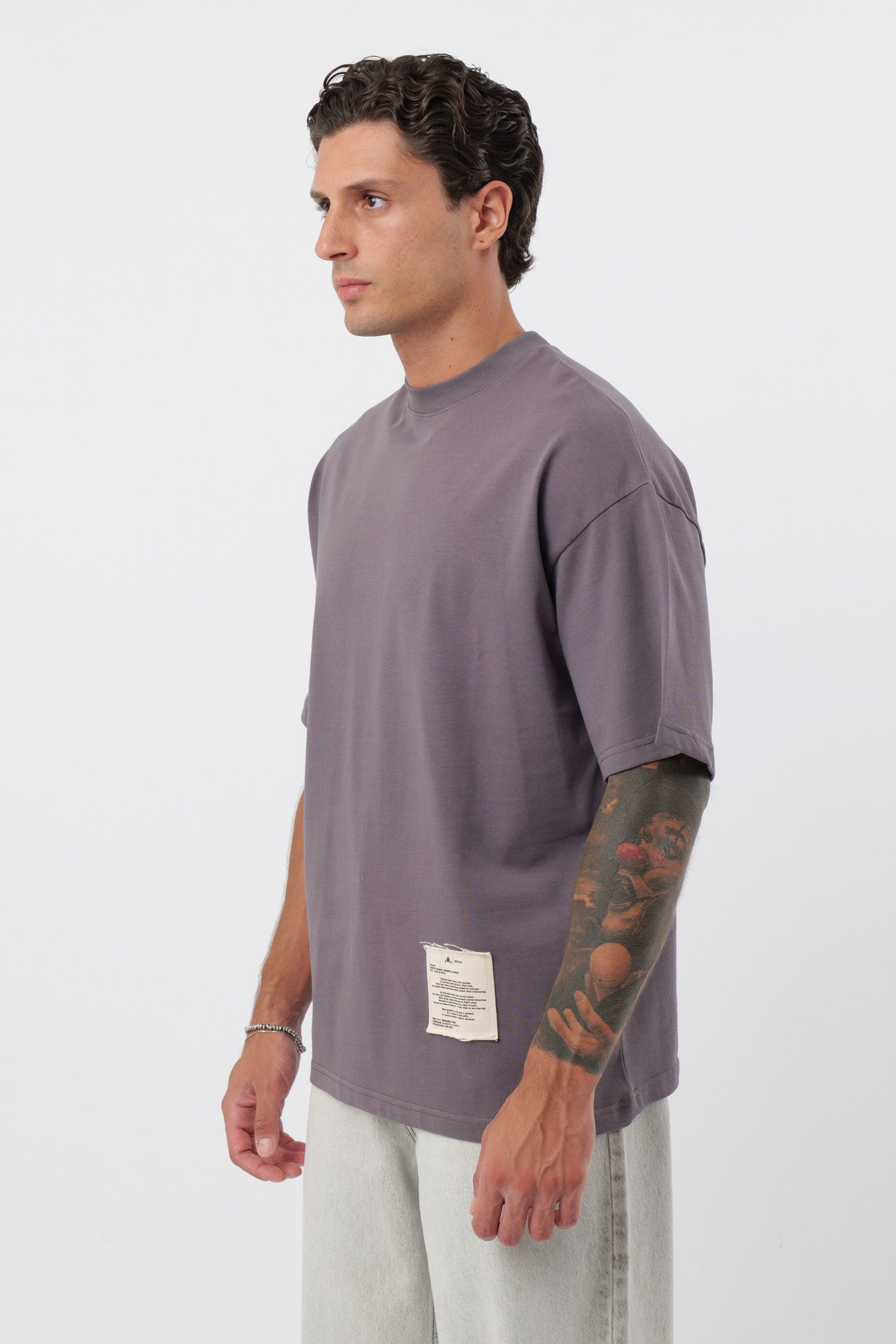 T-Shirt "Archive" Grau 