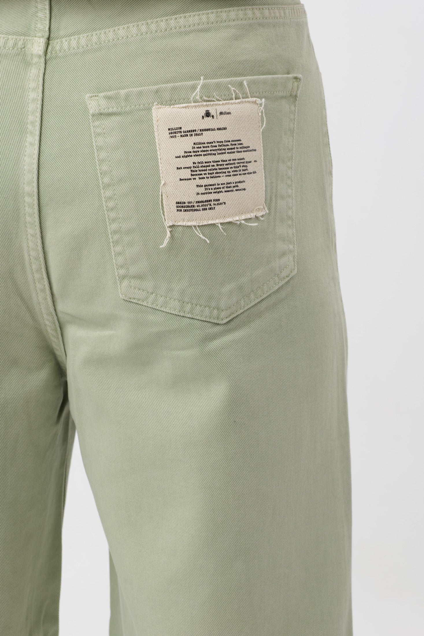 Archive Denim – Salbeigrün
