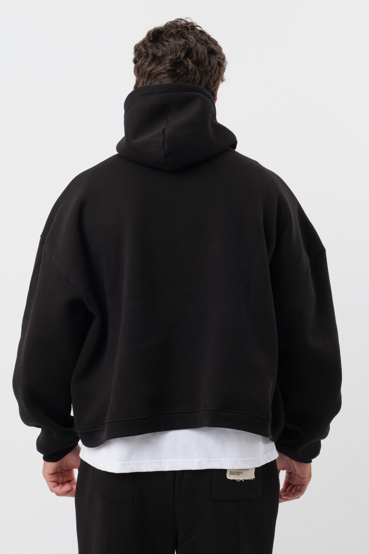 Schwarzer District Hoodie