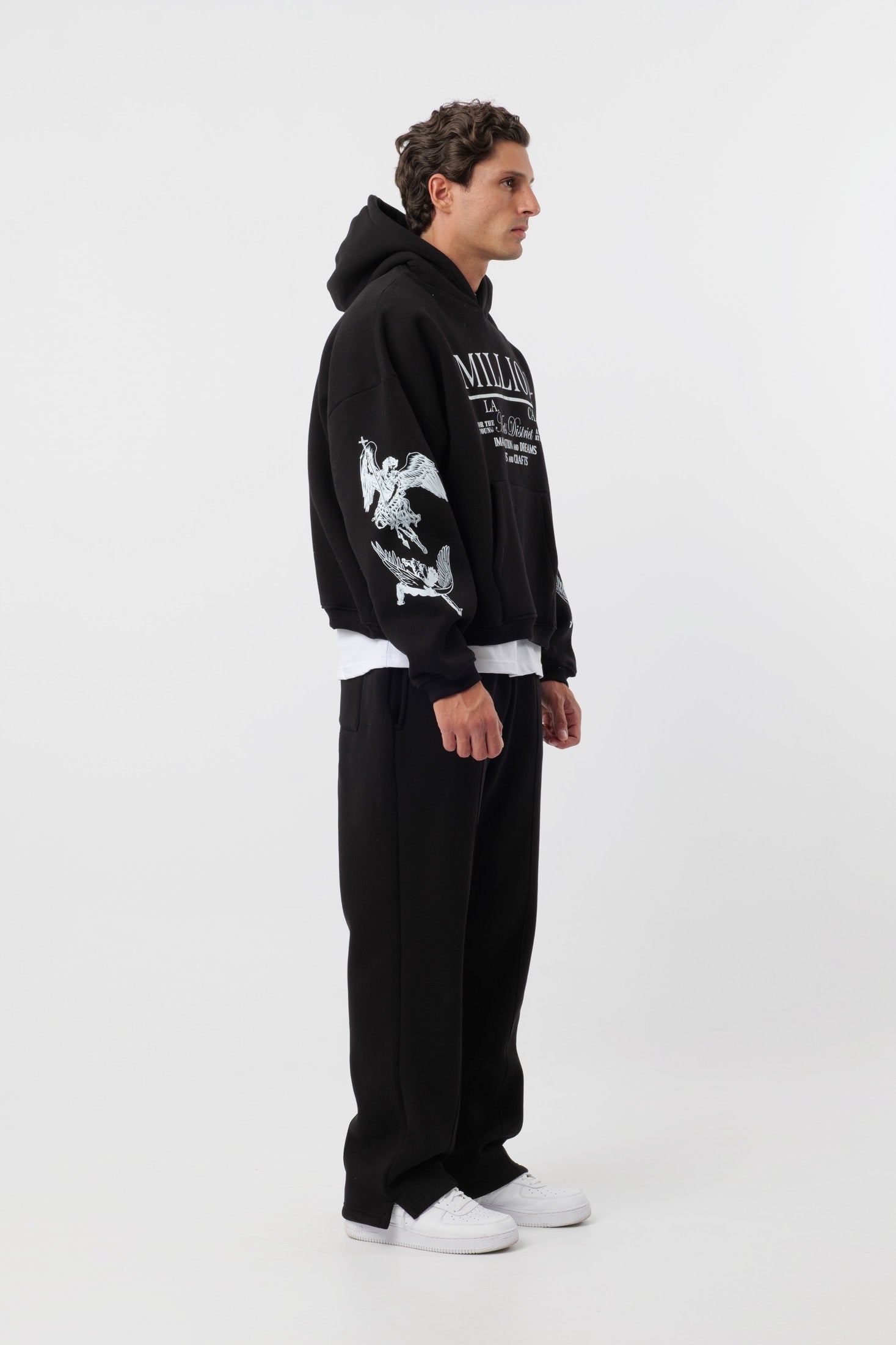 Jogginghose Logo Schwarz