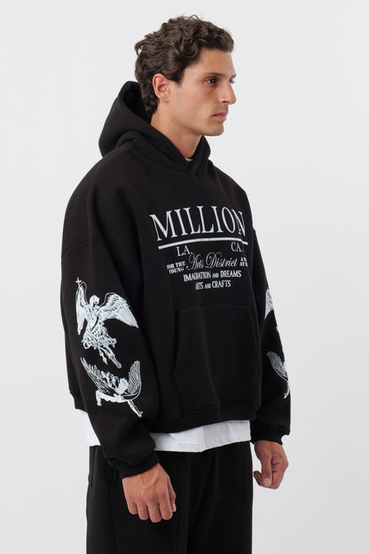 Schwarzer District Hoodie