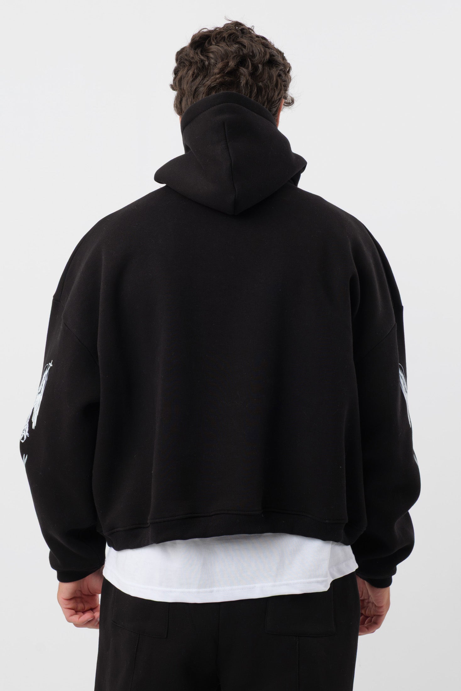 Schwarzer District Hoodie