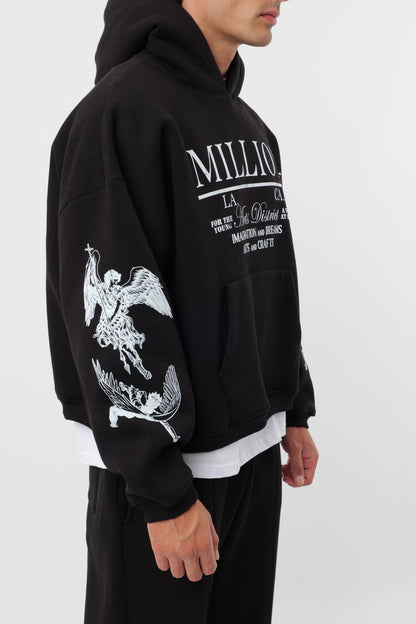 Schwarzer District Hoodie