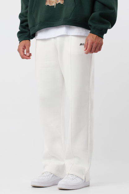 Jogginghose Logo Creme