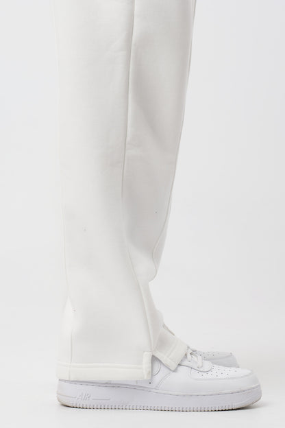 Jogginghose Logo Creme