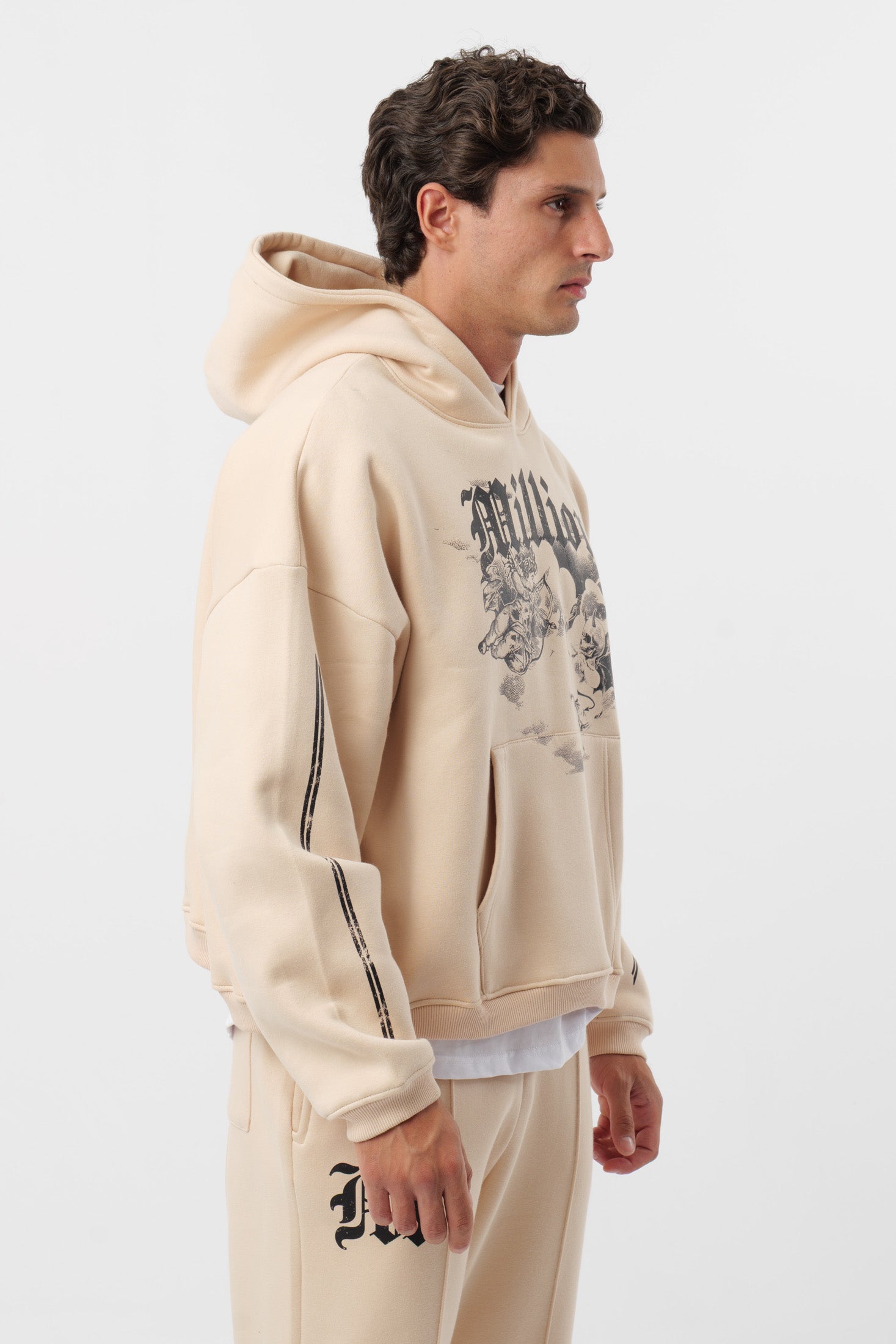 Schwarzer District Hoodie