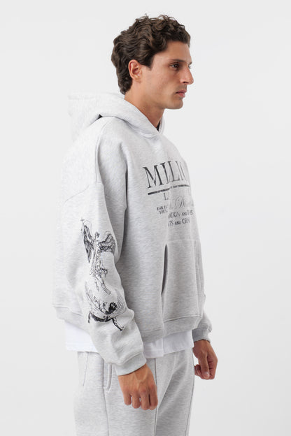 Kapuzenpullover Grey District