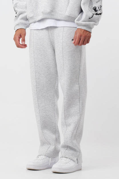 Jogginghose Logo Grau