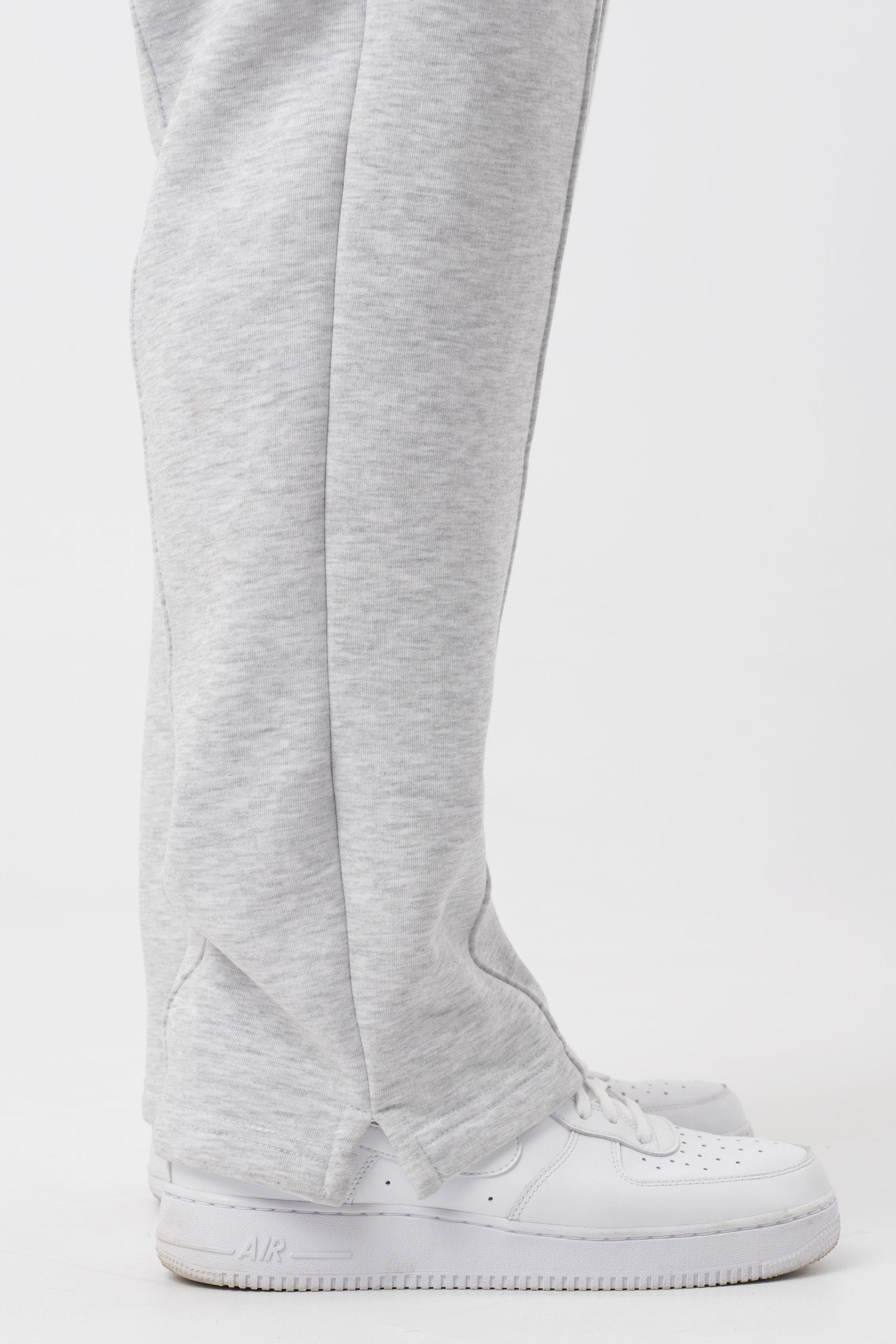 Jogginghose Logo Grau