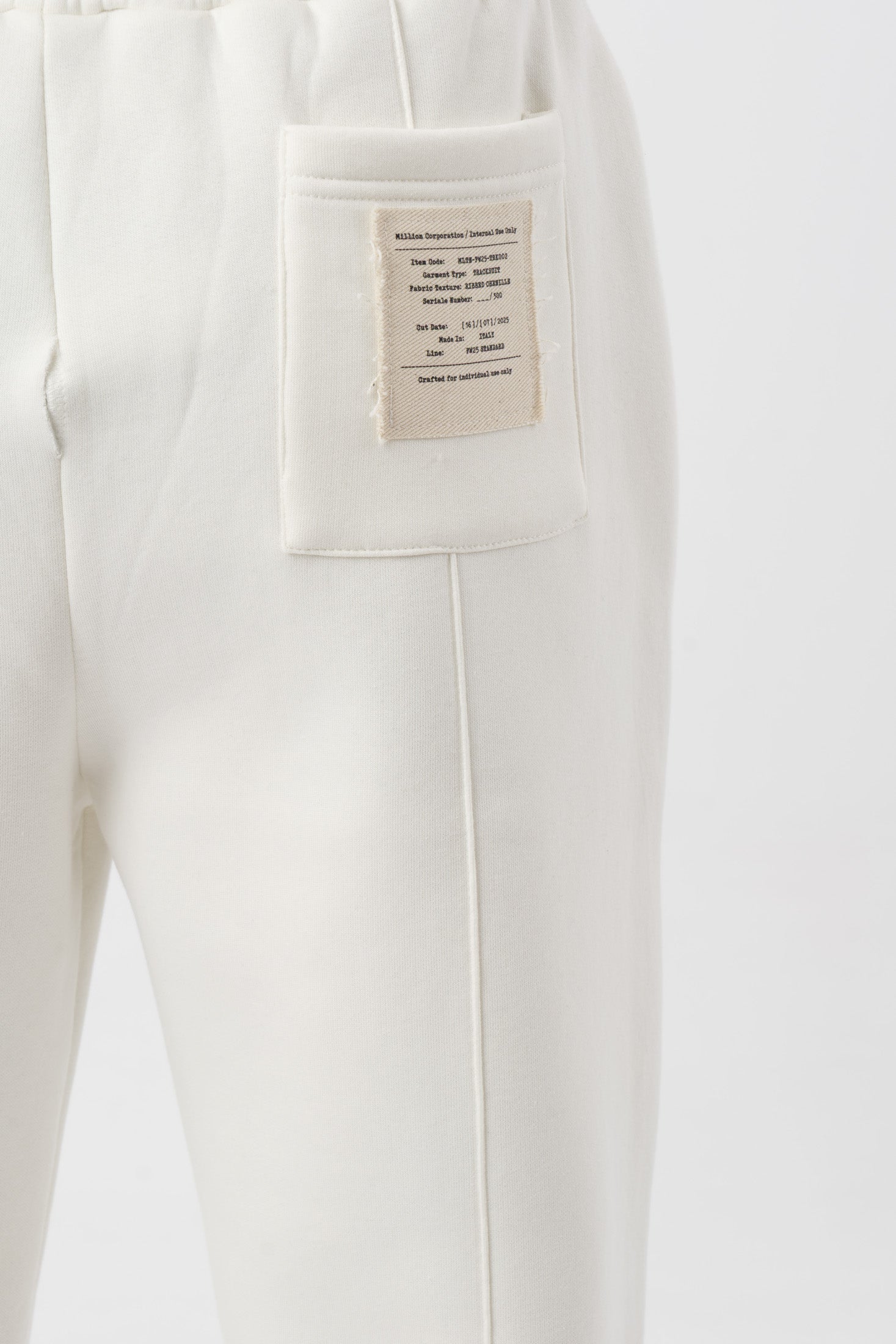 Jogginghose 'Archive' Creme
