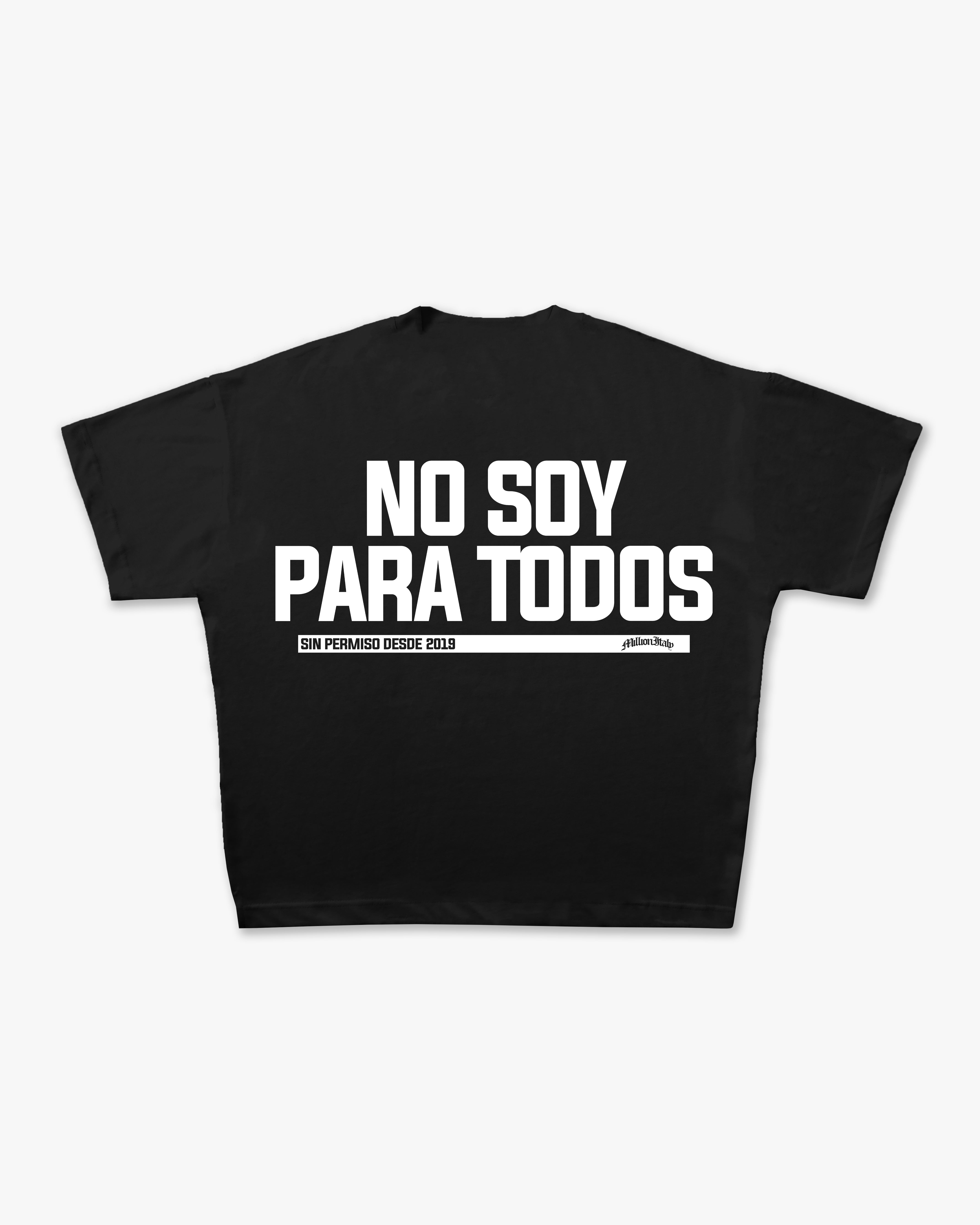 Para Todos Black T-Shirt