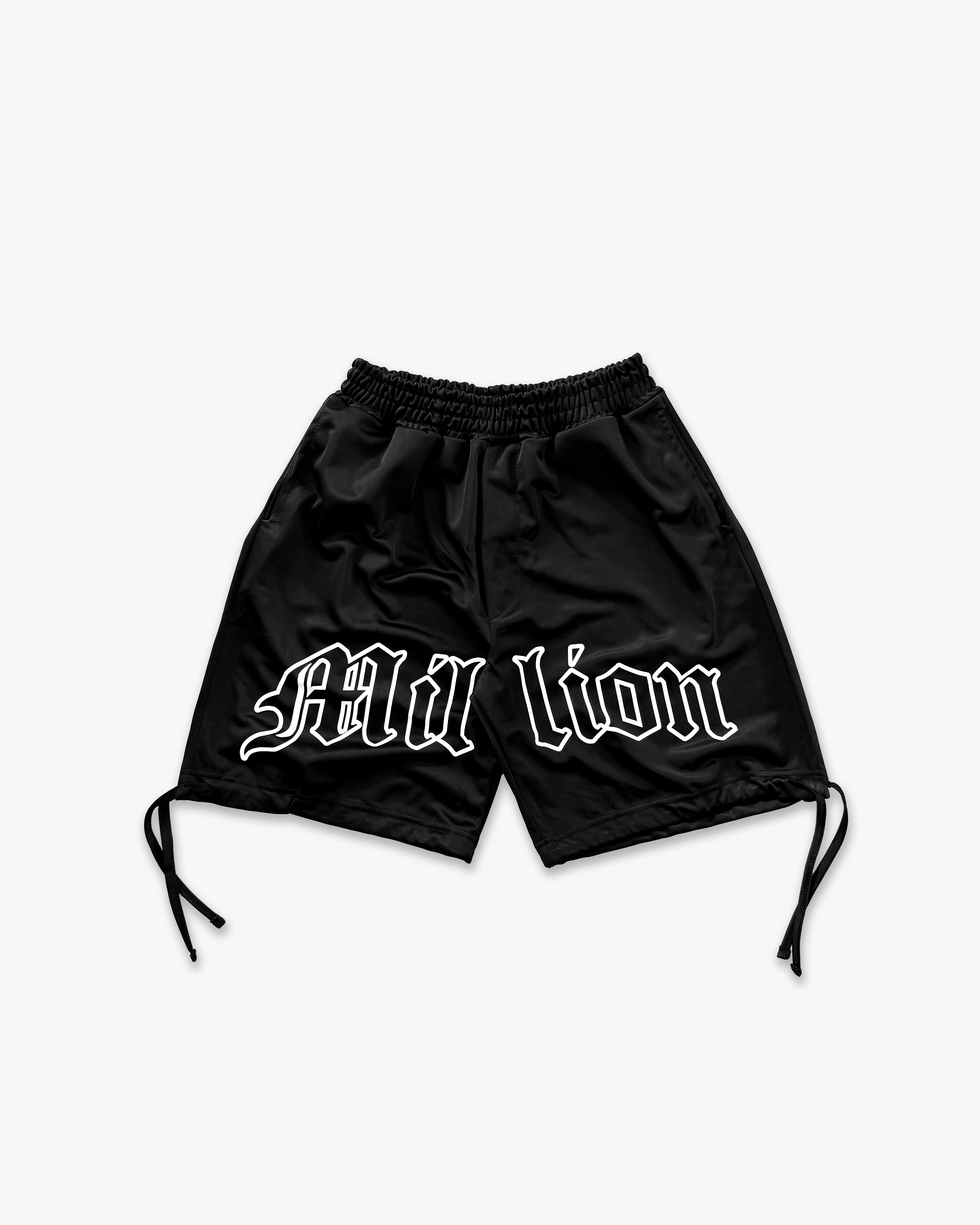 Gothic-Shorts Schwarz
