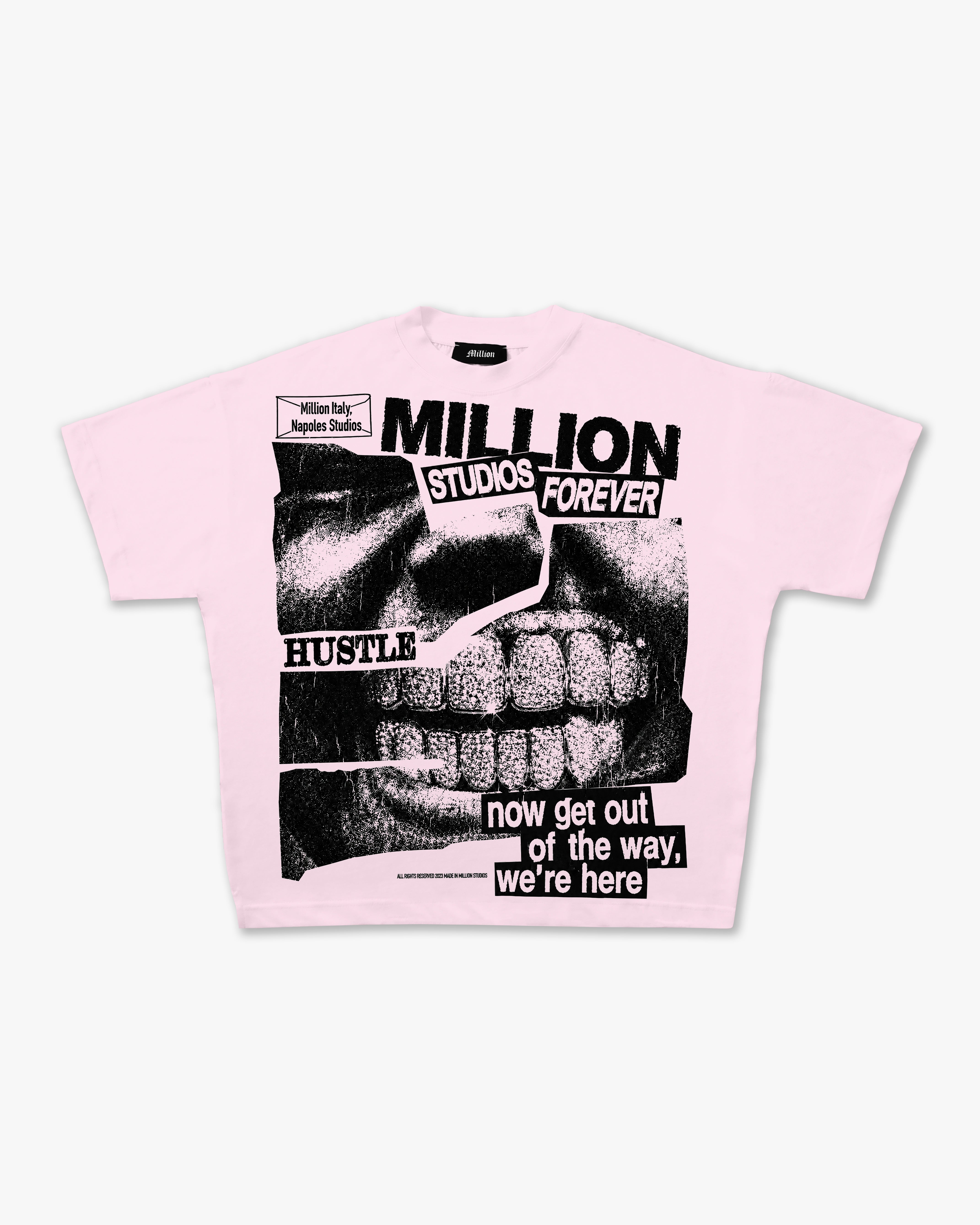T-Shirt Hustle Rosa